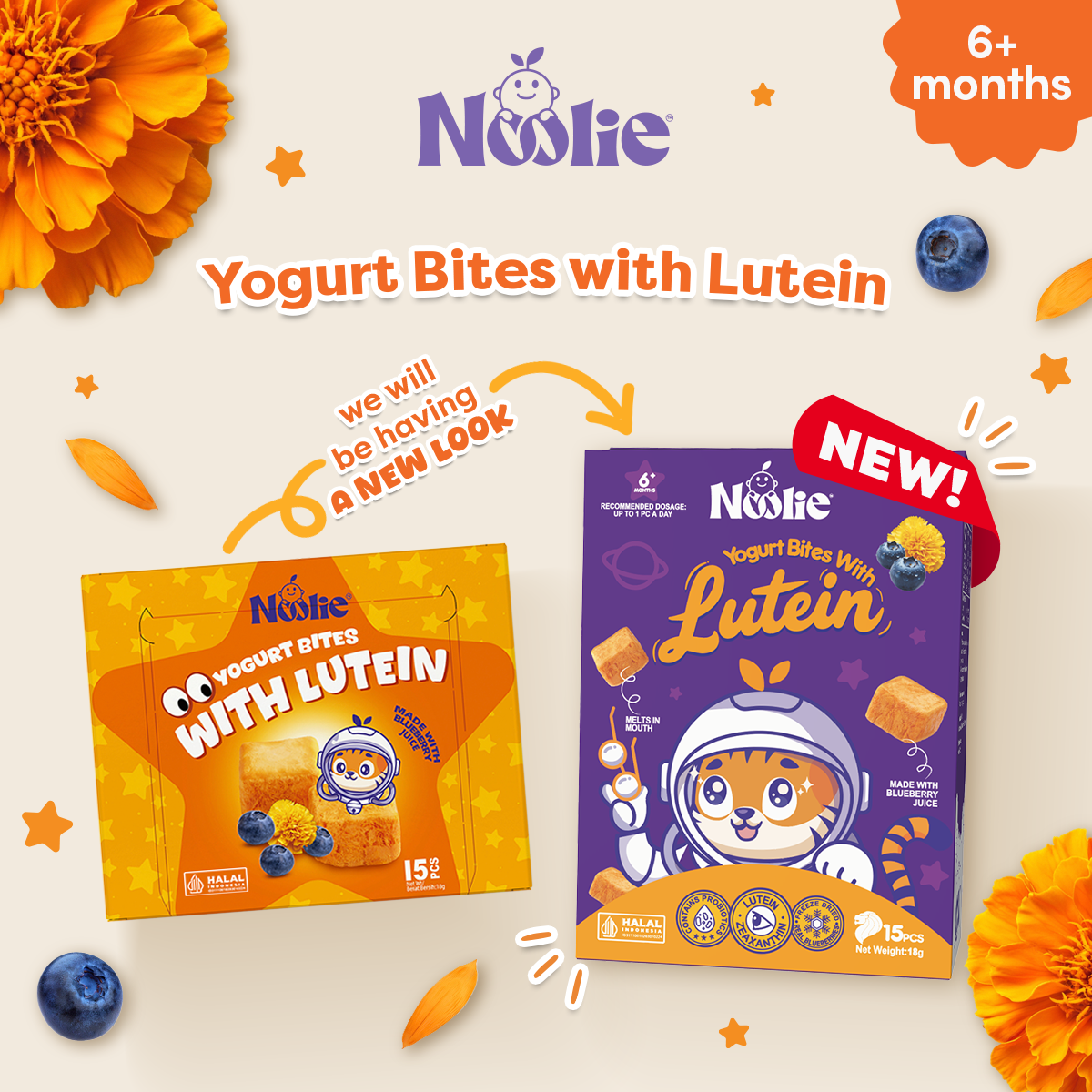 Noolie® Yogurt Bites with Lutein