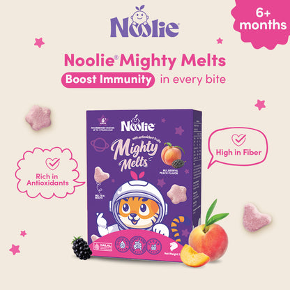 Noolie® Mighty Melts, Immunity & Antioxidant Boost for Kids (Dairy-Free)