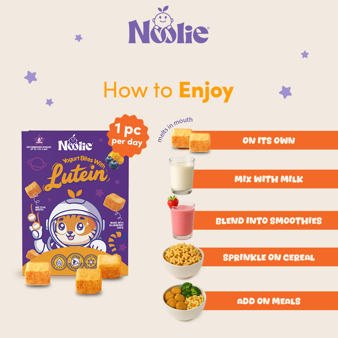 Noolie ® Yogurt Bites with Lutein