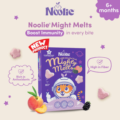 Noolie® Mighty Melts, Immunity & Antioxidant Boost for Kids (Dairy-Free)