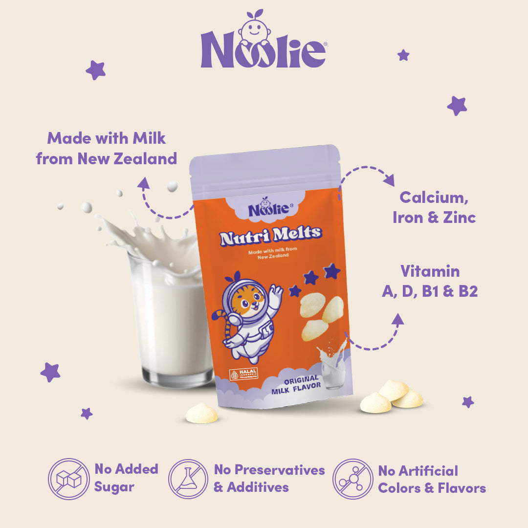 Noolie ® Nutri Melts - Rasa Susu Original